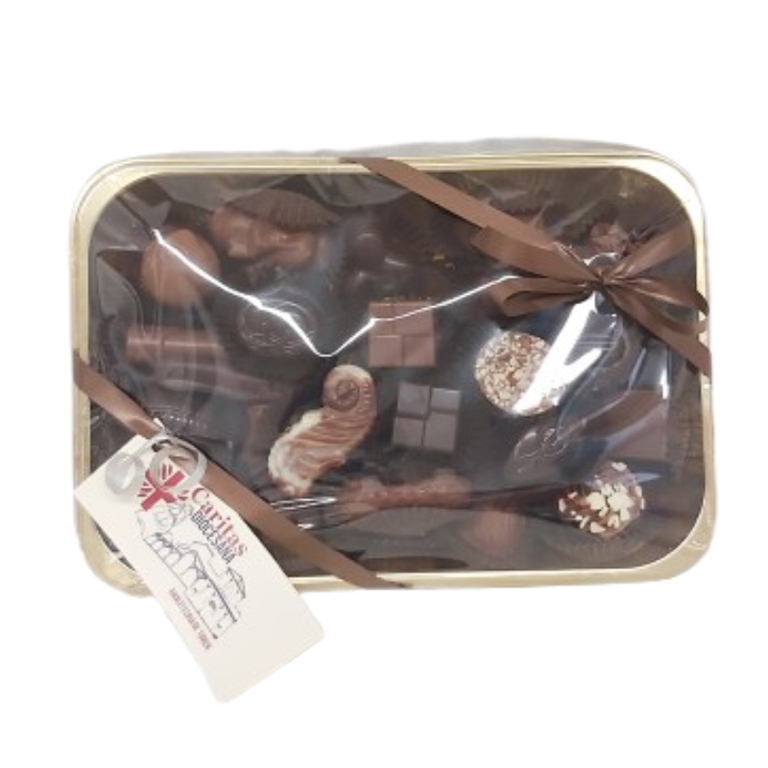 VASSOIO di cioccolatini ripieni assortiti 350gr